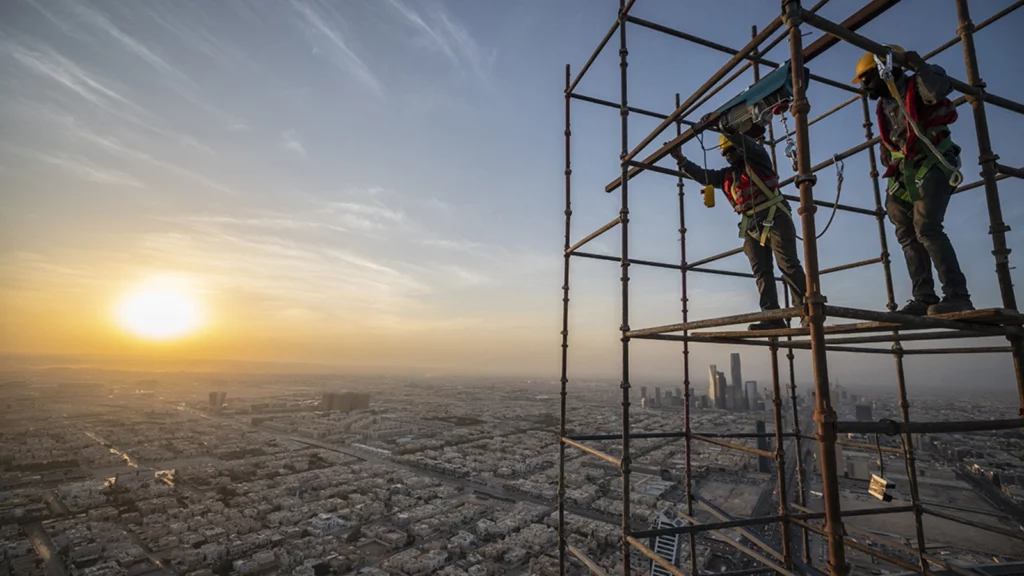 What is the Meaning of Scaffolding in Construction in Saudi Arabia